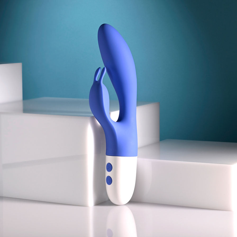 Evolved FUNNY BUNNY - Blue 20 cm Rabbit Vibrator