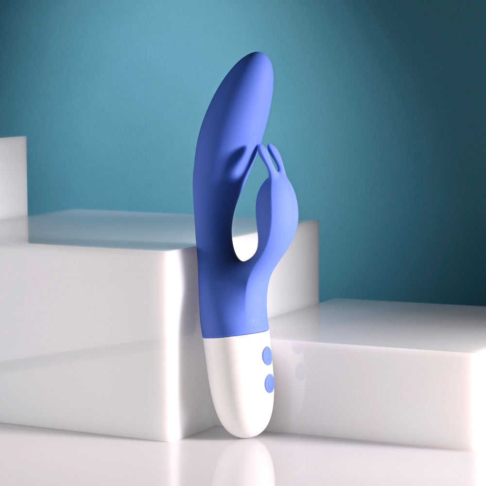 Evolved FUNNY BUNNY - Blue 20 cm Rabbit Vibrator