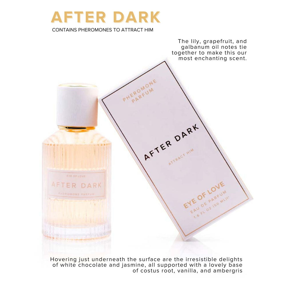 Eye Of Love After Dark Pheromone Perfume - 50 ml - Coco Vanilla Scented Pheromone Perfume for Women to attract Men - 50 ml...