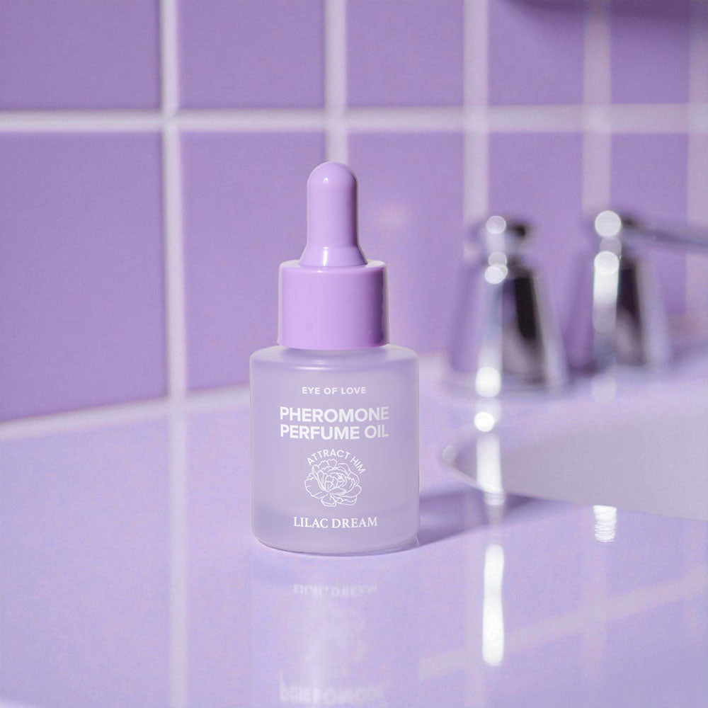Eye Of Love Love In Bloom Lilac Dream Pheromone Perfume Oil - Vanilla Scented Pheromone Perfume Oil for Women to attract Men 