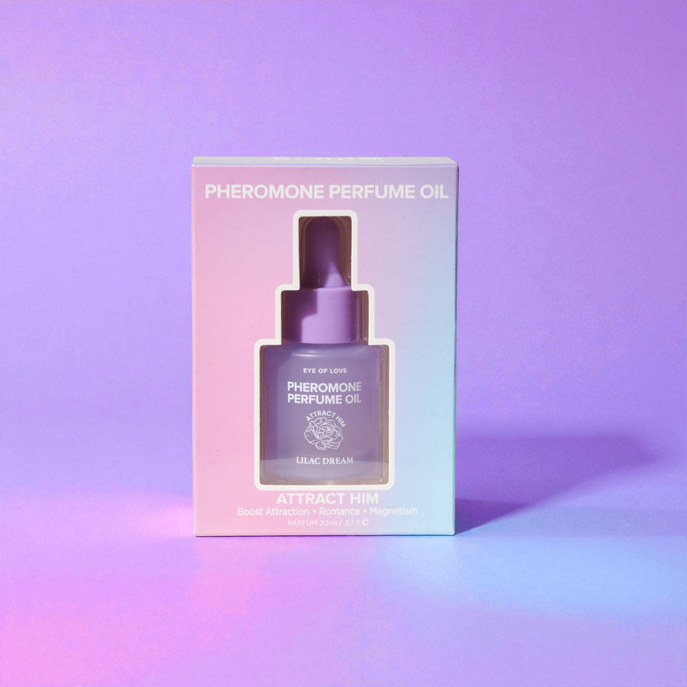 Eye Of Love Love In Bloom Lilac Dream Pheromone Perfume Oil - Vanilla Scented Pheromone Perfume Oil for Women to attract Men 
