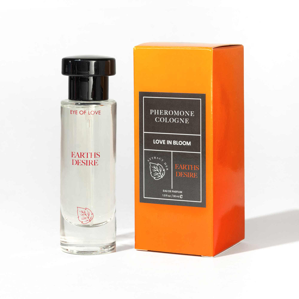 Eye Of Love Love In Bloom Earths Desire Pheromone Cologne - Cypress & Bergamot Scented Pheromone Cologne for Men to attract W
