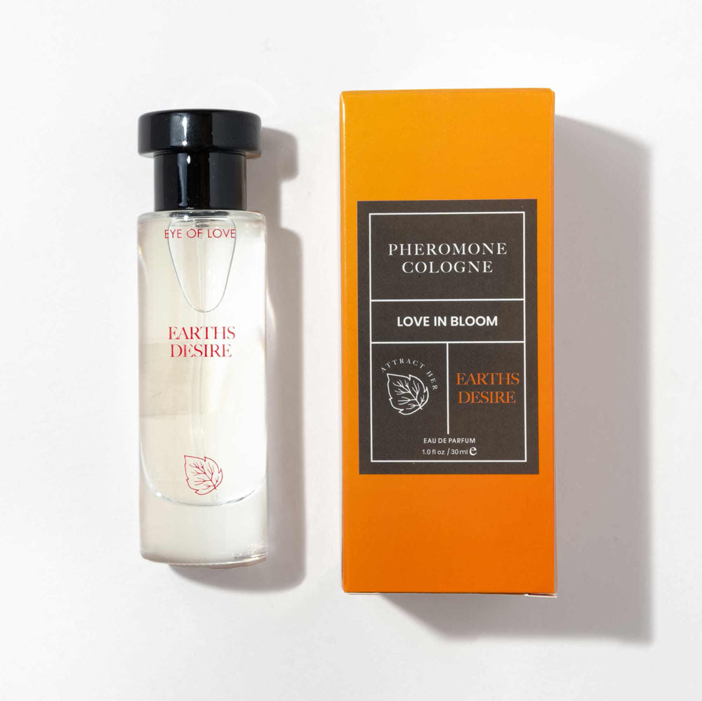 Eye Of Love Love In Bloom Earths Desire Pheromone Cologne - Cypress & Bergamot Scented Pheromone Cologne for Men to attract W