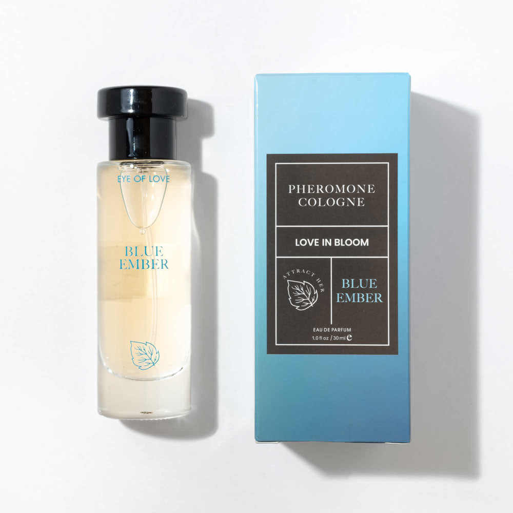 Eye Of Love Love In Bloom Blue Ember Pheromone Cologne - 30ml - Citrus & Cedar Scented Pheromone Cologne for Men to — view 6