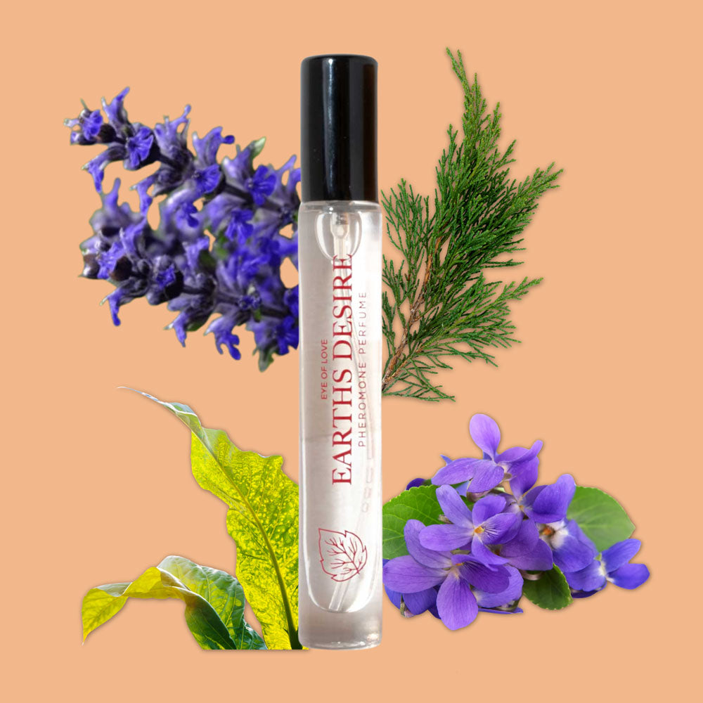 Eye Of Love Love In Bloom Earths Desire Pheromone Cologne - 10ml - Cypress & Bergamot Scented Pheromone Cologne for Men 