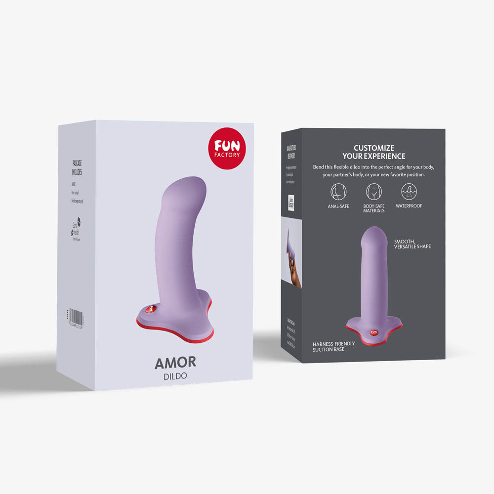 Fun Factory AMOR lavender - Lavender 14.6 cm Dildo — view 9