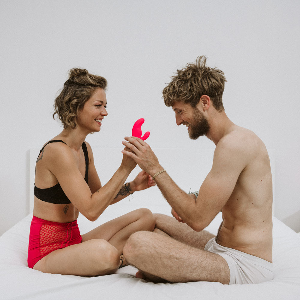 Fun Factory MISS BI pink - Pink 17 cm USB Rechargeable Rabbit Vibrator — view 6