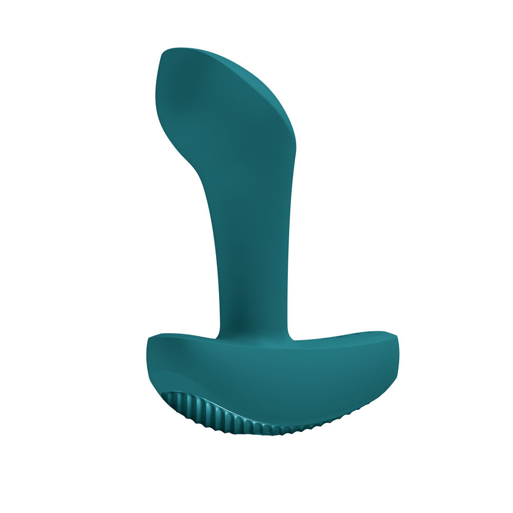 Fun Factory BOOTY VIBE Bottle Green - Bottle Green 9.7 cm USB-C Rechargeable Vibrating Anal Plug