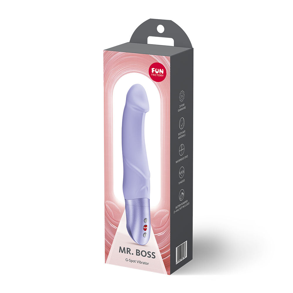 Fun Factory MR. BOSS Purple - Purple 21 cm Vibrator — view 8