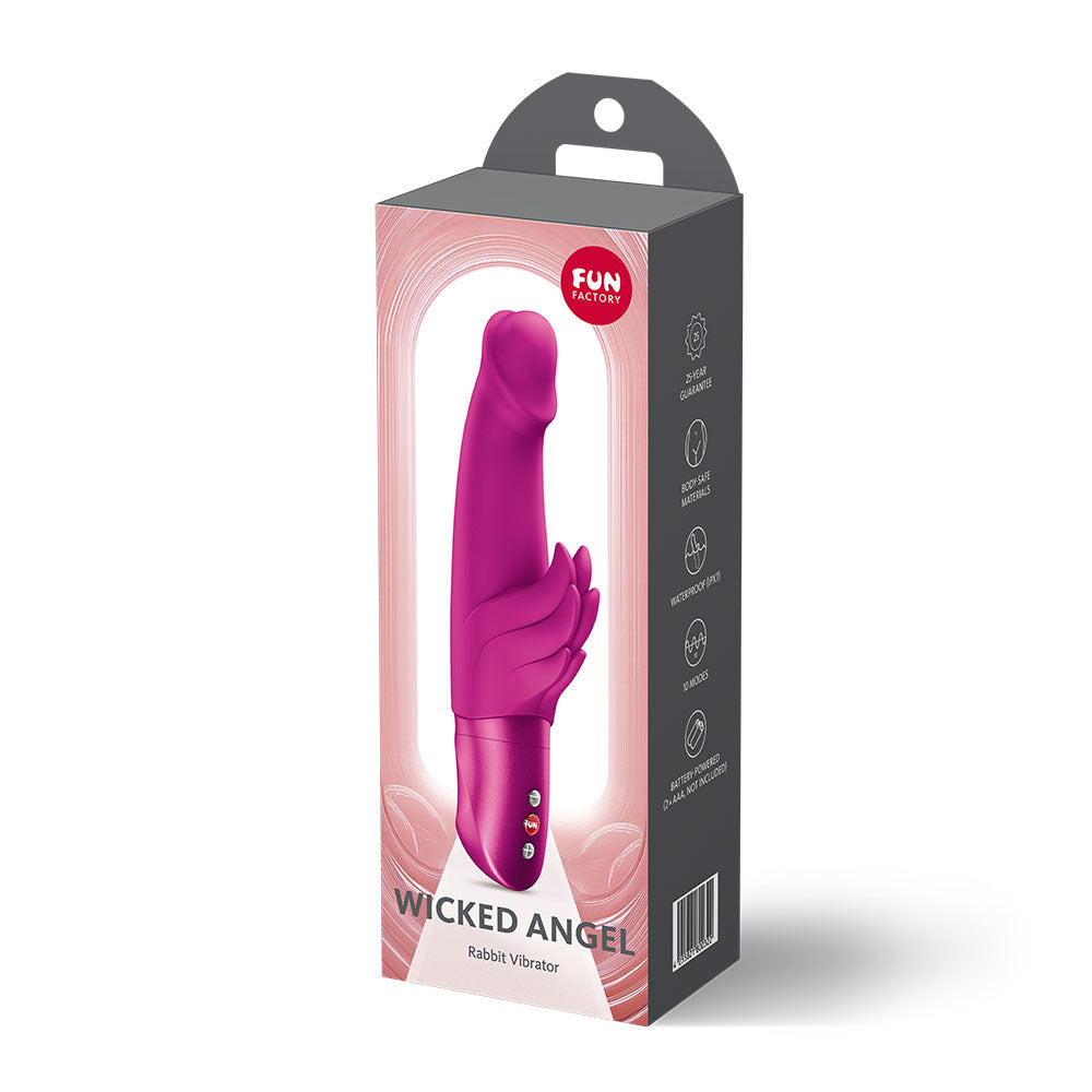 Fun Factory WICKED ANGEL Magenta - Magenta Angel Vibrator — view 8