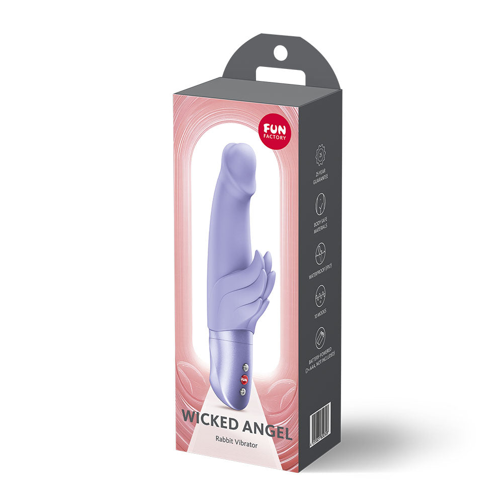Fun Factory WICKED ANGEL Purple - Purple Angel Vibrator — view 8