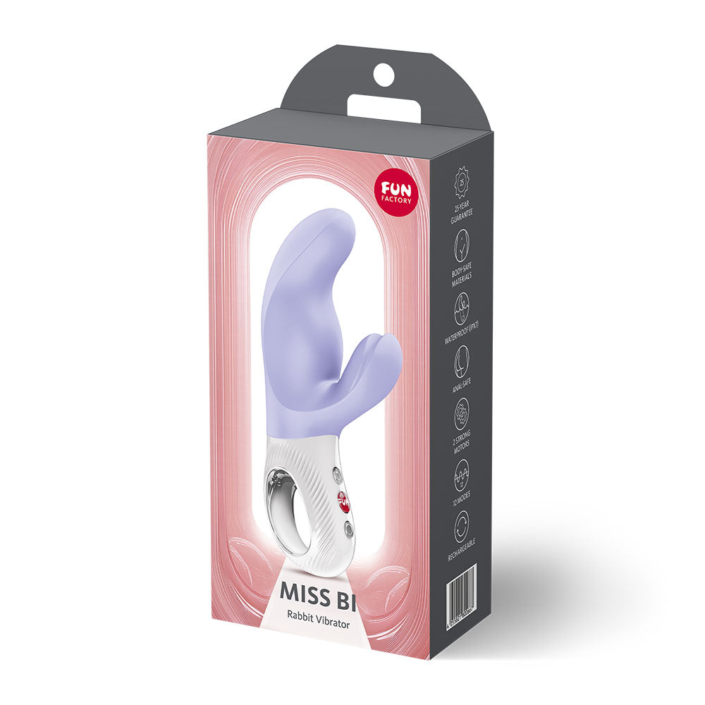 Fun Factory MISS BI Purple - Purple 17 cm USB-C Rechargeable Vibrator — view 8