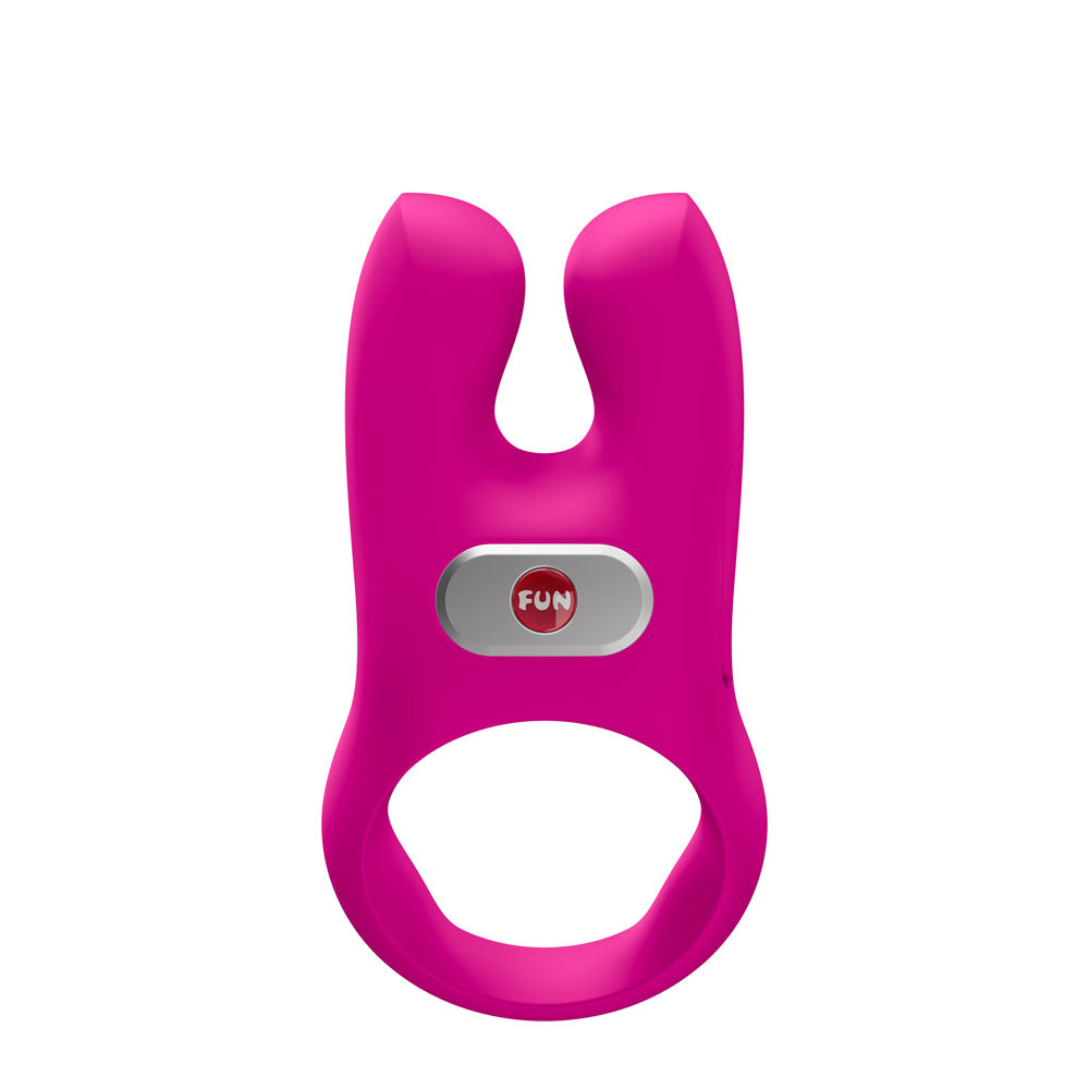 Fun Factory NOS Bottle Green - Bottle Green USB-C Rechargeable Vibrating Cock Ring
