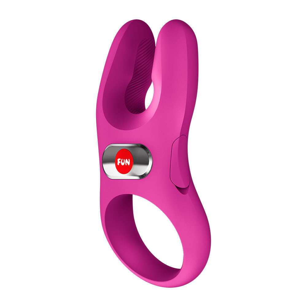 Fun Factory NOS PRO Magenta - Magenta USB-C Rechargeable Vibrating Cock Ring — image 5