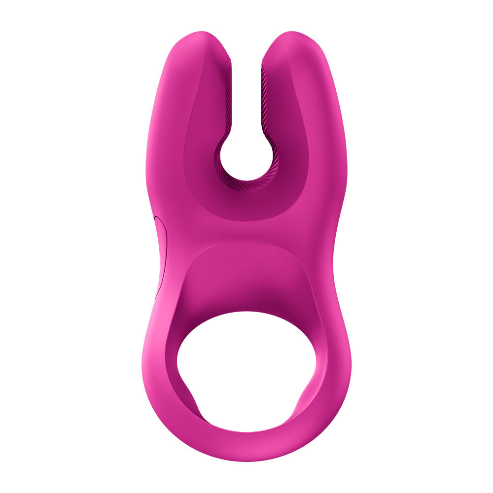 Fun Factory NOS PRO Magenta - Magenta USB-C Rechargeable Vibrating Cock Ring — image 7