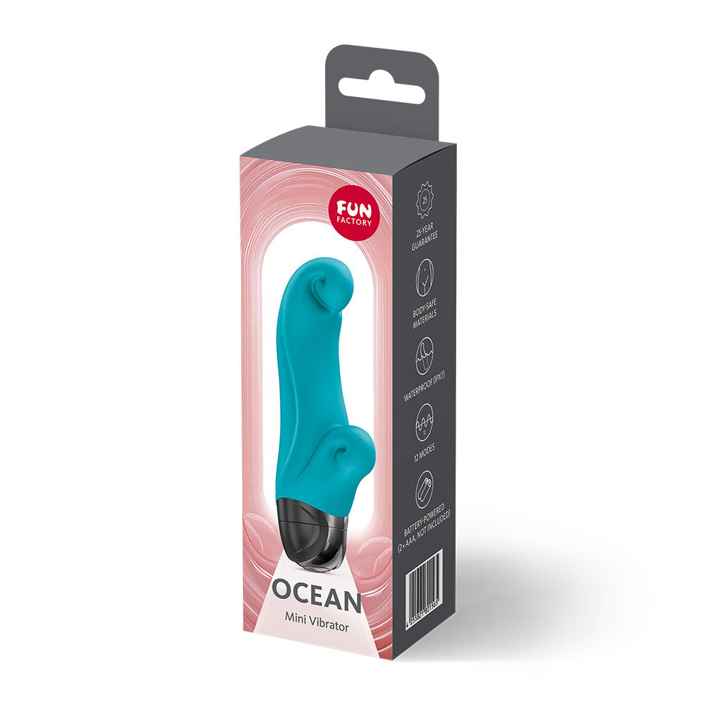 Fun Factory OCEAN Aquamarine - Aquamarine 14.5 cm Vibrator — image 9