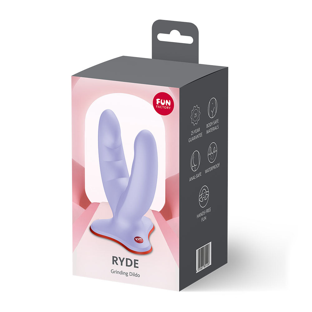 Fun Factory RYDE Purple - Purple Grinding Dildo — image 8