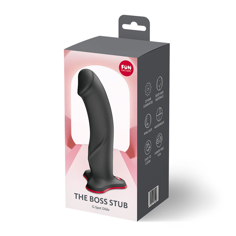 Fun Factory THE BOSS STUB Black - Black 17.8 cm Dildo — image 8