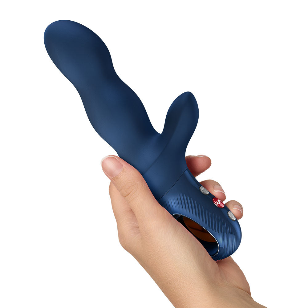 Fun Factory BI STRONIC CRAVE Nightblue - Nightblue USB-C Thrusting Vibrator
