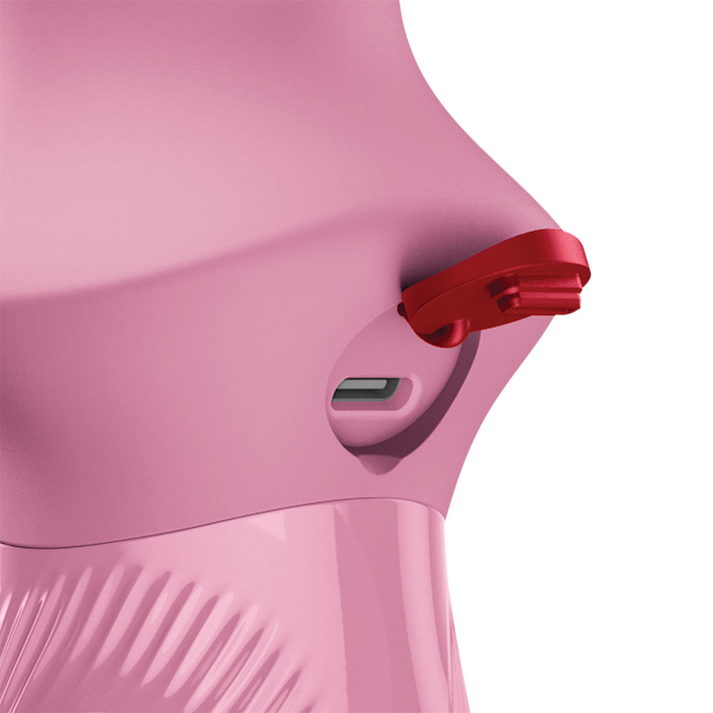 Fun Factory BI STRONIC CRAVE Rose - Rose USB-C Rechargeable Thrusting Vibrator — view 7