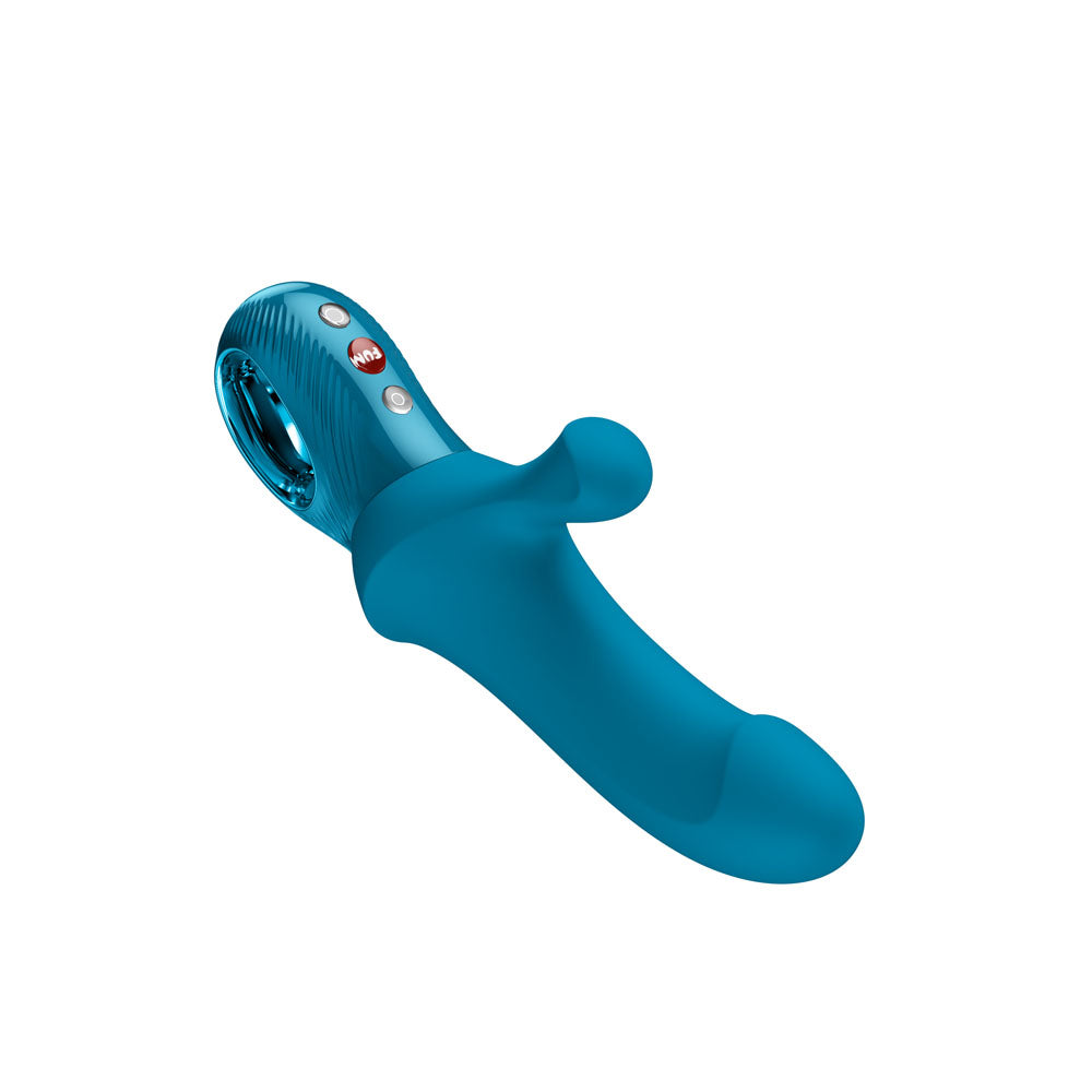 Fun Factory BI STRONIC CURVE Aquamarine - Aquamarine USB-C Thrusting Vibrator