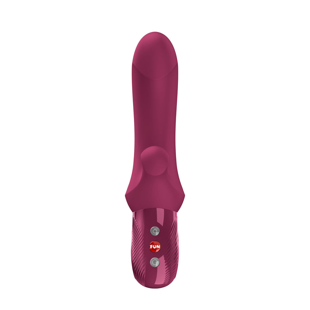 Fun Factory BI STRONIC CURVE Wine Red - Wine Red USB-C Thrusting Vibrator