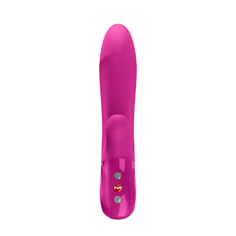 Fun Factory BI STRONIC EMBRACE Magenta - Magenta USB-C Thrusting Vibrator