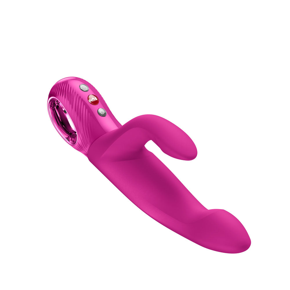 Fun Factory BI STRONIC IMMERSE Magenta - Magenta 22.1 cm USB-C Thrusting Vibrator