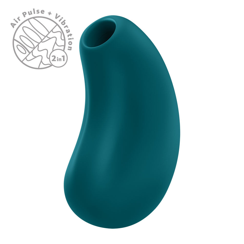 Fun Factory CHERIE Bottle Green - Bottle Green USB Rechargeable Air Pulse Stimulator — image 4