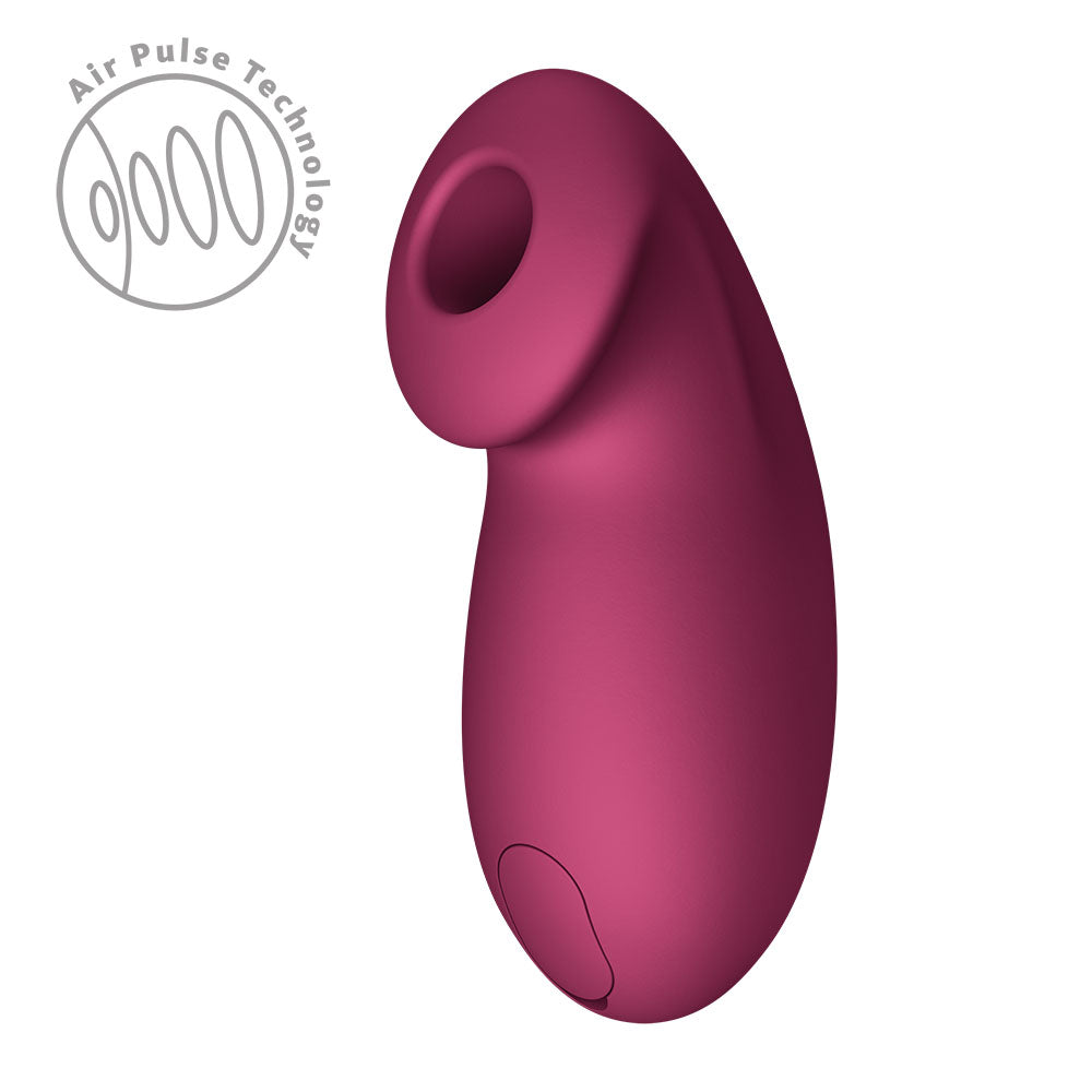 Fun Factory DESIRE Wine Red - Wine Red USB Rechargeable Air Pulse Stimulator — image 4