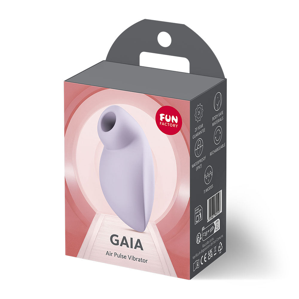 Fun Factory GAIA Purple - Purple USB Rechargeable Air Pulse Stimulator — image 8
