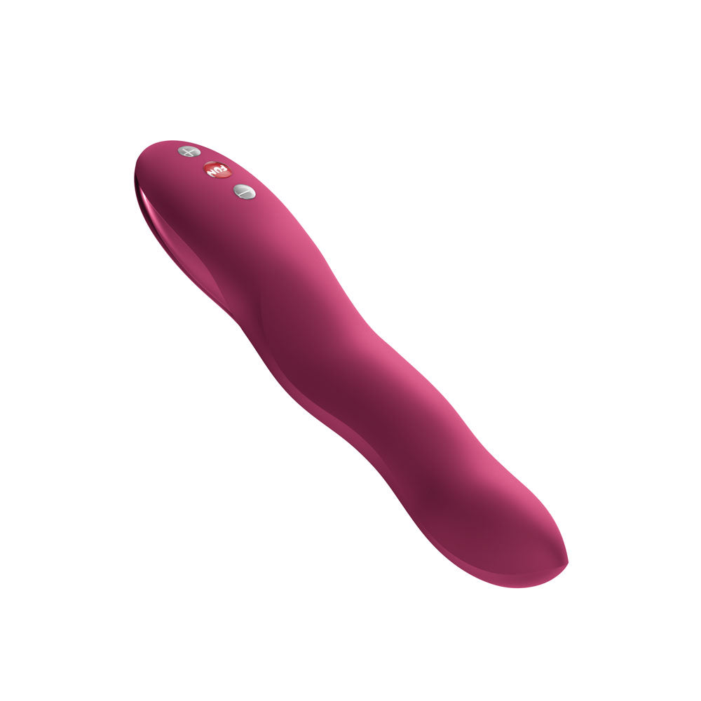 Fun Factory STRONIC WAVE Wine Red - Wine Red USB-C Thrusting Vibrator