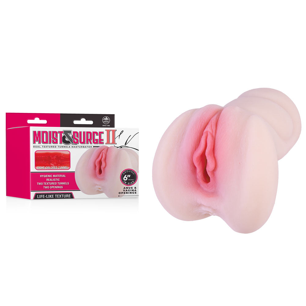 Moist & Surge II - Flesh Dual Layer Vagina Stroker buy online Australia