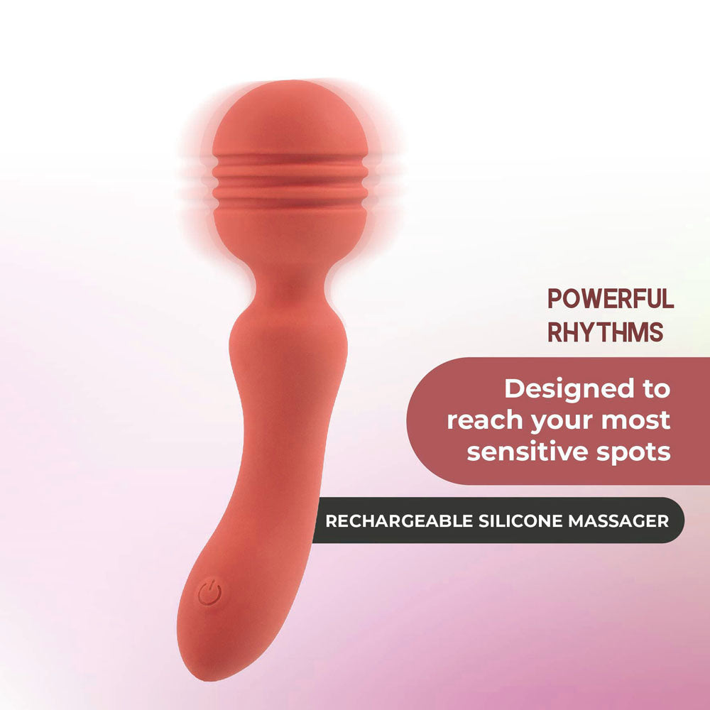 Xciter - Orange - Orange 16.5 cm Massage Wand