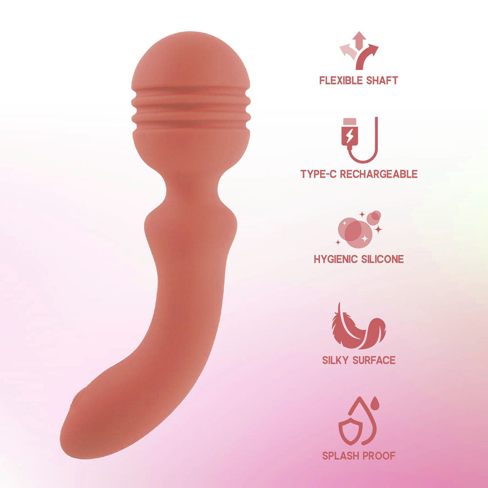 Xciter - Orange - Orange 16.5 cm Massage Wand