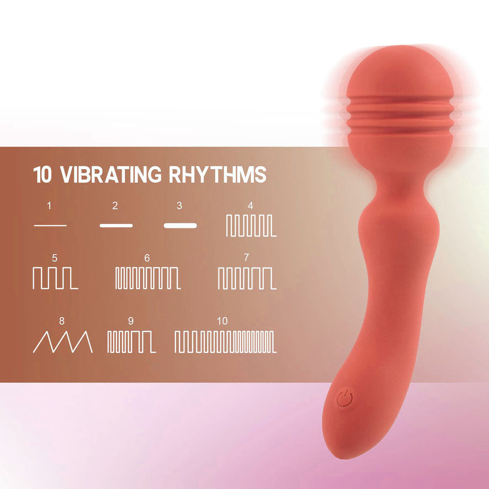 Xciter - Orange - Orange 16.5 cm Massage Wand