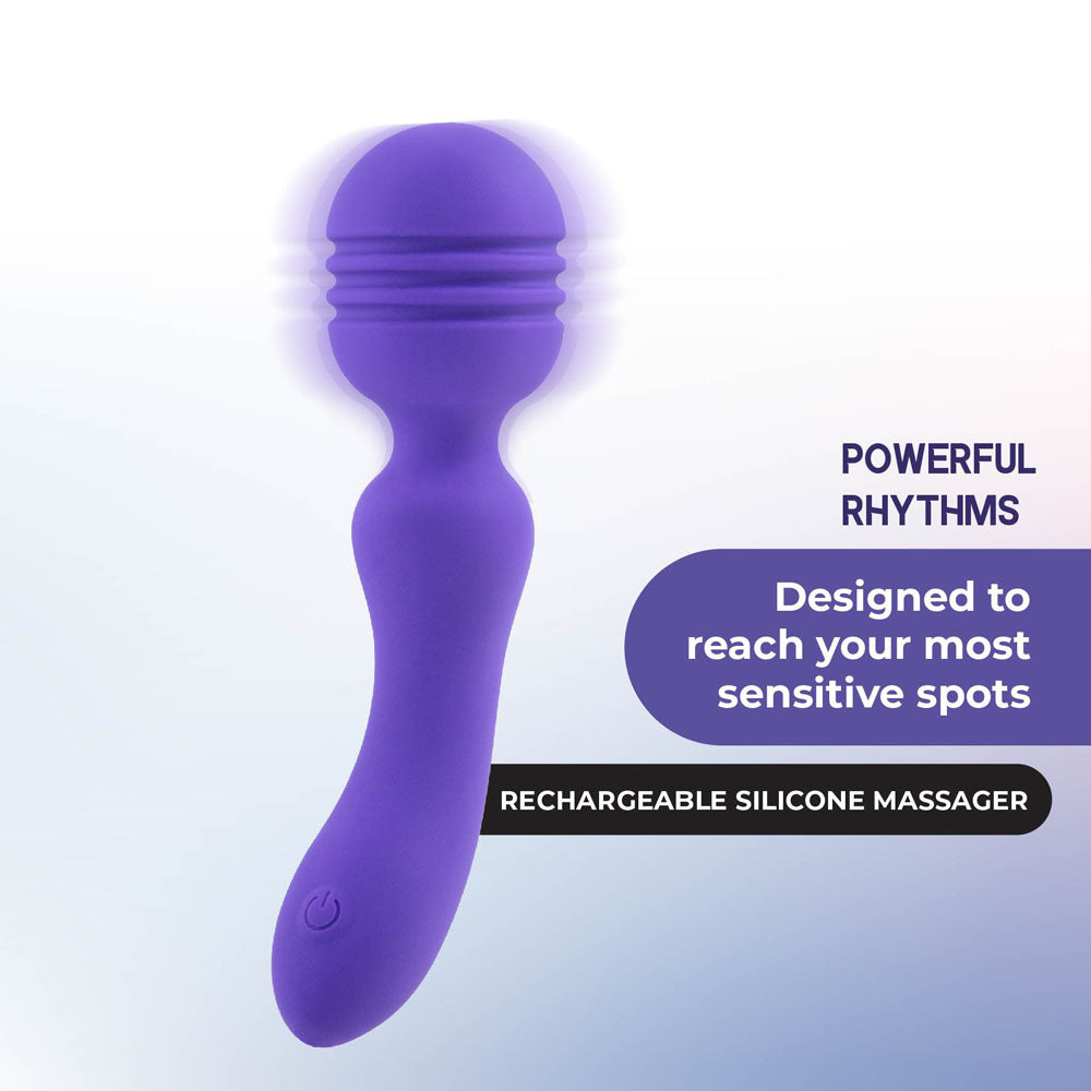 Xciter - Purple - Purple 16.5 cm Massage Wand