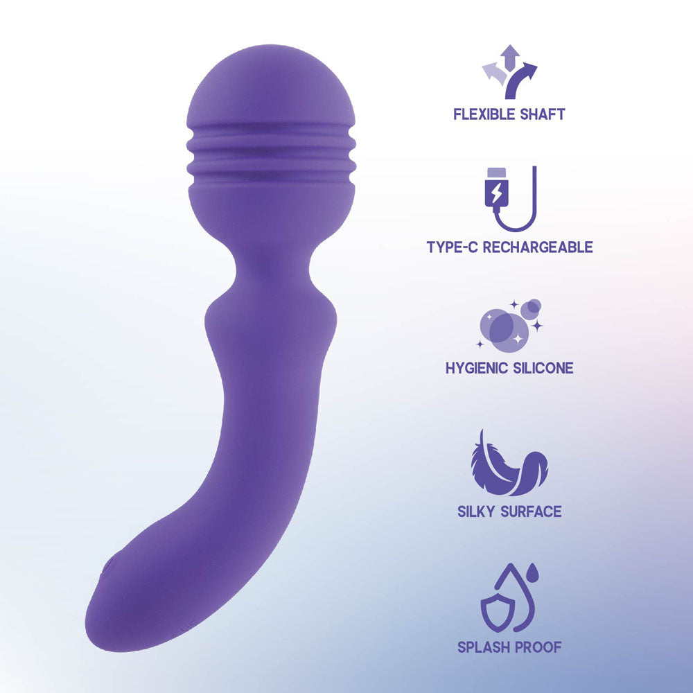 Xciter - Purple - Purple 16.5 cm Massage Wand