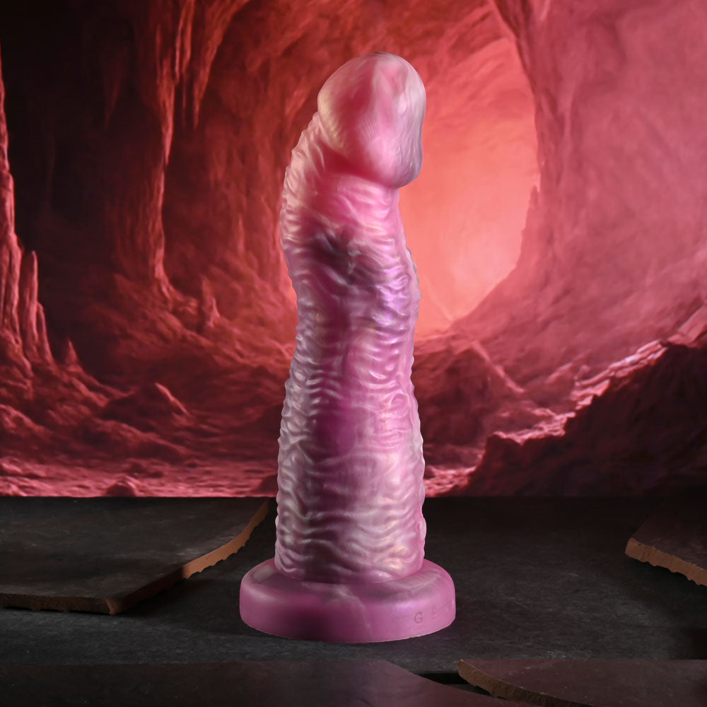 Gender X WHIMSICAL - Pink USB Rechargeable Vibrating Fantasy Dildo with Wireless Remote — image 5