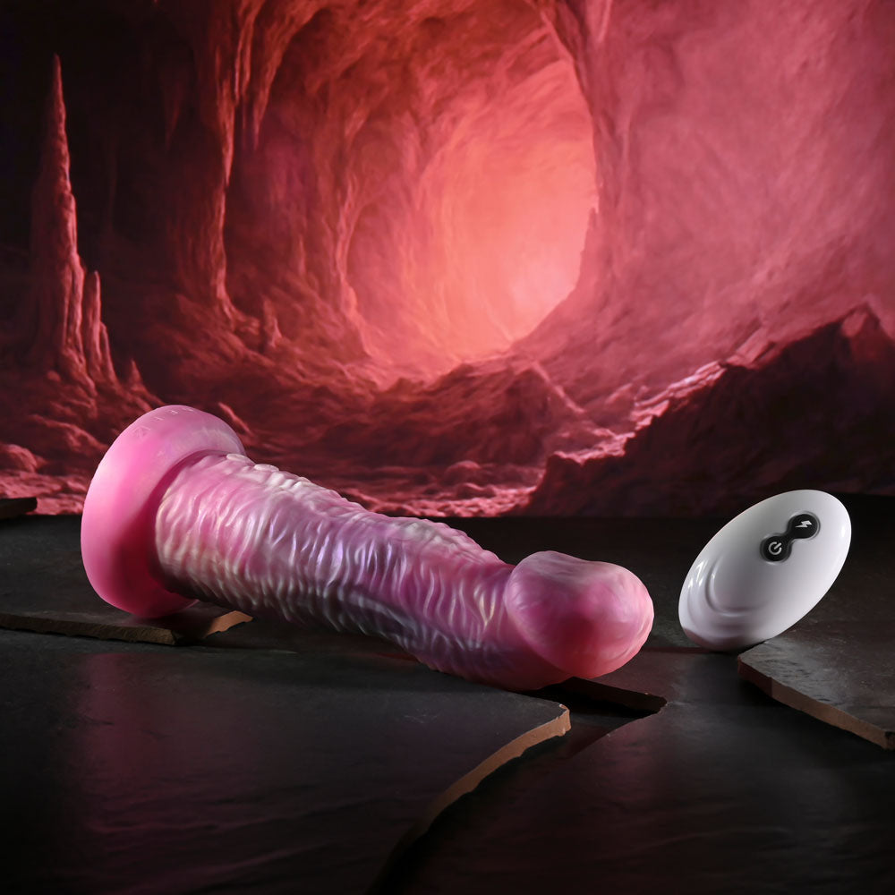 Gender X WHIMSICAL - Pink USB Rechargeable Vibrating Fantasy Dildo with Wireless Remote — image 6