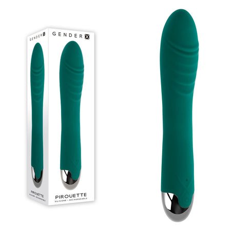 Gender X PIROUETTE - Green 20.6 cm Vibrator buy online Australia