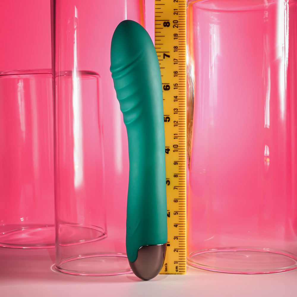 Gender X PIROUETTE - Green 20.6 cm USB Rechargeable Vibrator — view 8