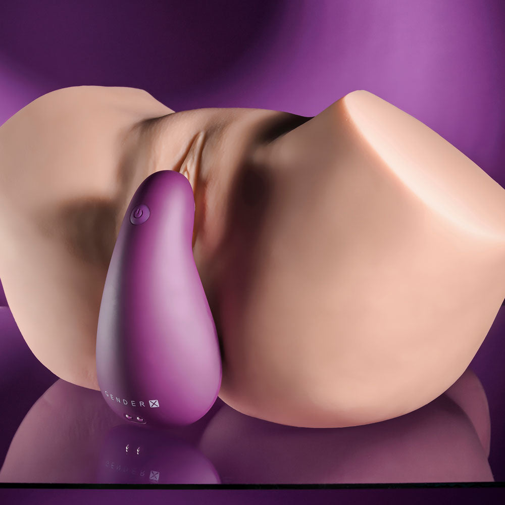 Gender X BJ BUDDY - Purple USB Rechargeable Vibrating Unisex Stimulator — image 4