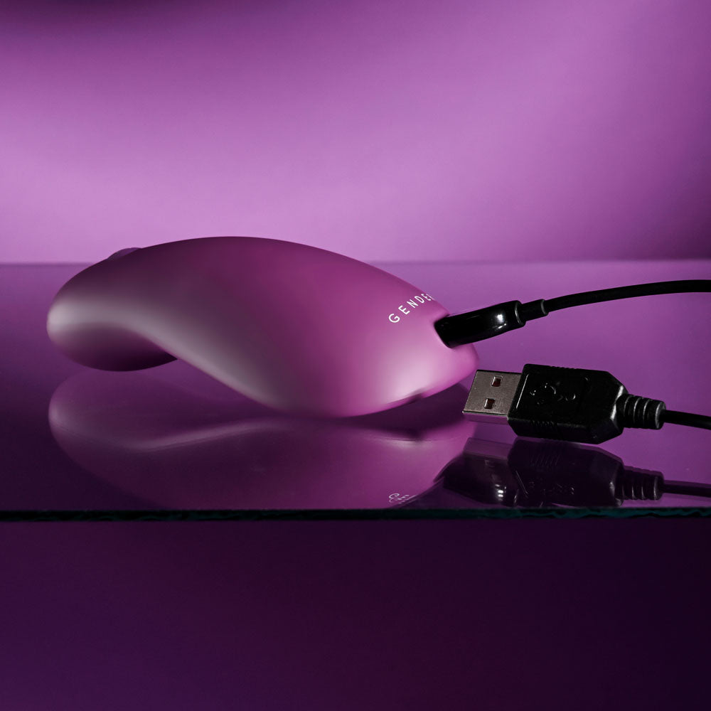 Gender X BJ BUDDY - Purple USB Rechargeable Vibrating Unisex Stimulator — image 9