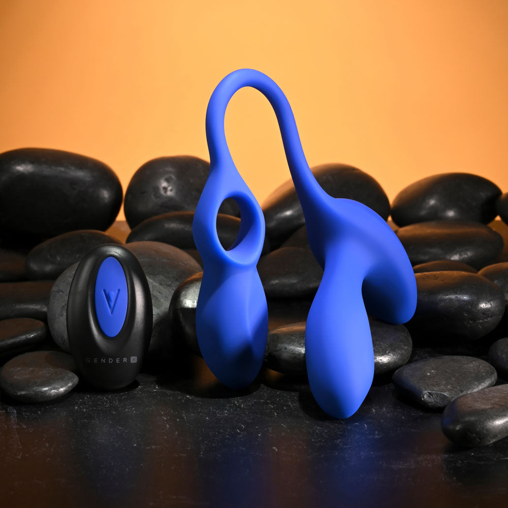 Gender X BACK FOR MORE - Dual USB Rechargeable Dual Stimulator with Wireless Remote — view 6