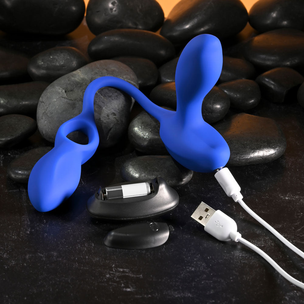Gender X BACK FOR MORE - Dual USB Rechargeable Dual Stimulator with Wireless Remote — view 9