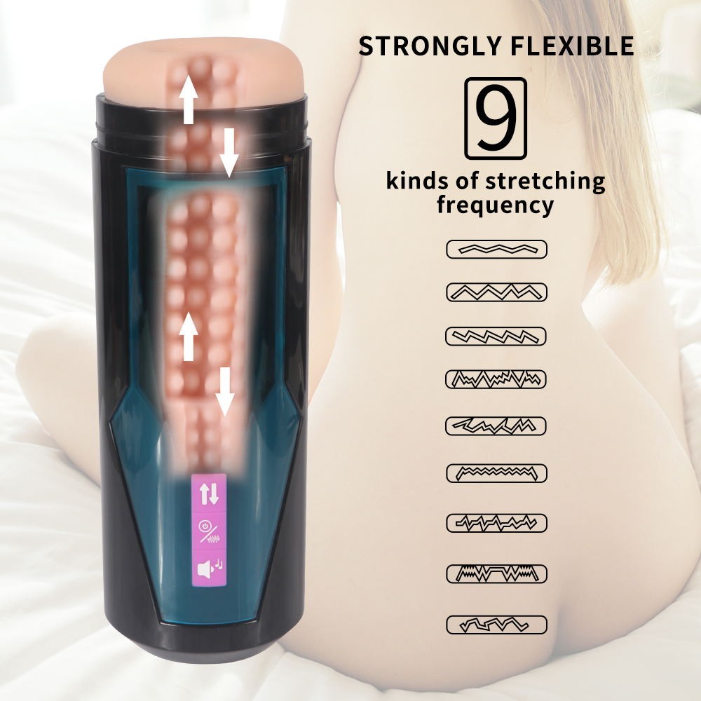 HiSmith - Thrusting Male Stroker (Suction Base / KlicLok and App)