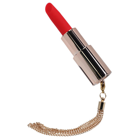 Shots Loveline Sparkle Red 8.3 cm USB Rechargeable Lipstick Vibrator