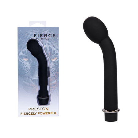 Maia PRESTON - Black 17.8 cm G-Spot Vibrator buy online Australia