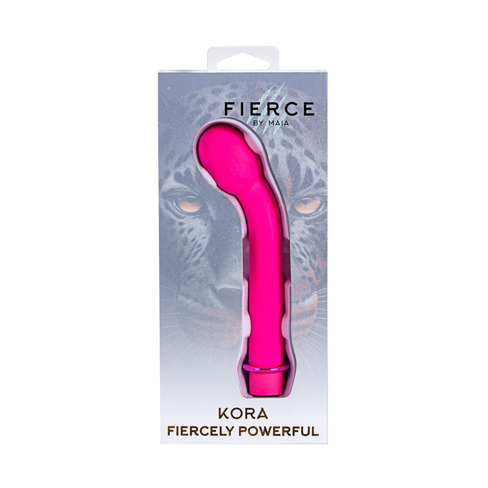 Maia KORA - Pink 17.8 cm USB Rechargeable G-Spot Vibrator — view 6